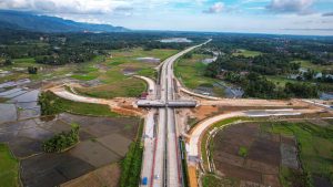 Hutama Karya Bangun Akses Lubuk Alung, Konektivitas Tol Padang–Sicincin Semakin Terintegrasi