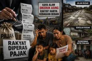 Pajak Terus Dipungut, Kekayaan Alam Terus Dikeruk: Negara Ini untuk Siapa?