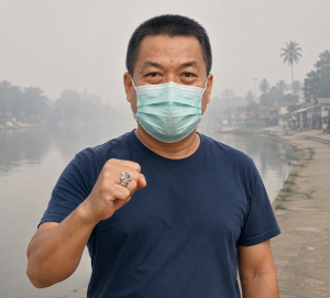 Kabut Asap di Puruk Cahu Tidak Signifikan, Rumiadi Ingatkan Warga Waspadai Kebakaran Hutan